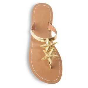 Lilly Pulitzer Embellished Starfish Sandals